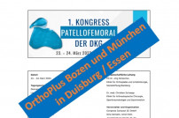 OrthoPlus beim 1. Kurs Patello-Femoral der Deutschen Kniegesellschaft DKG