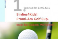 Dr. Braunstein nimmt am 1. Birdies4Kid! Promi-Am Golf Cup teil