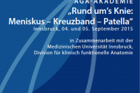 Meniskus - Kreuzband - Patella: Prof. Hinterwimmer in Innsbruck im Einsatz